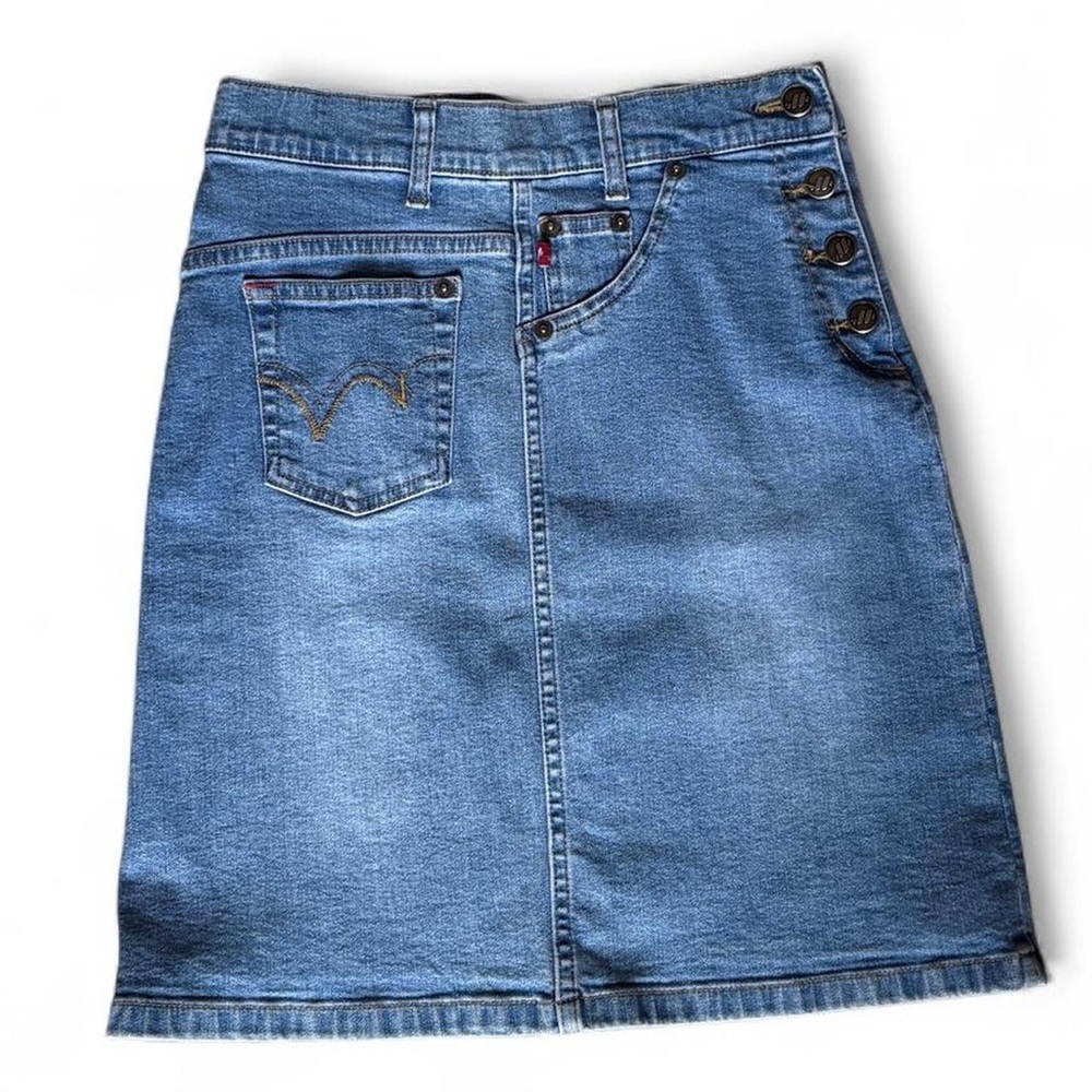 Y2K 2000’s Janes Army Jeans Pencil Skirt